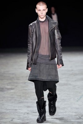 Ontwerp van Rick Owens voorjaar 2010